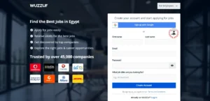 إنشاء حساب والتسجيل في موقع وظف