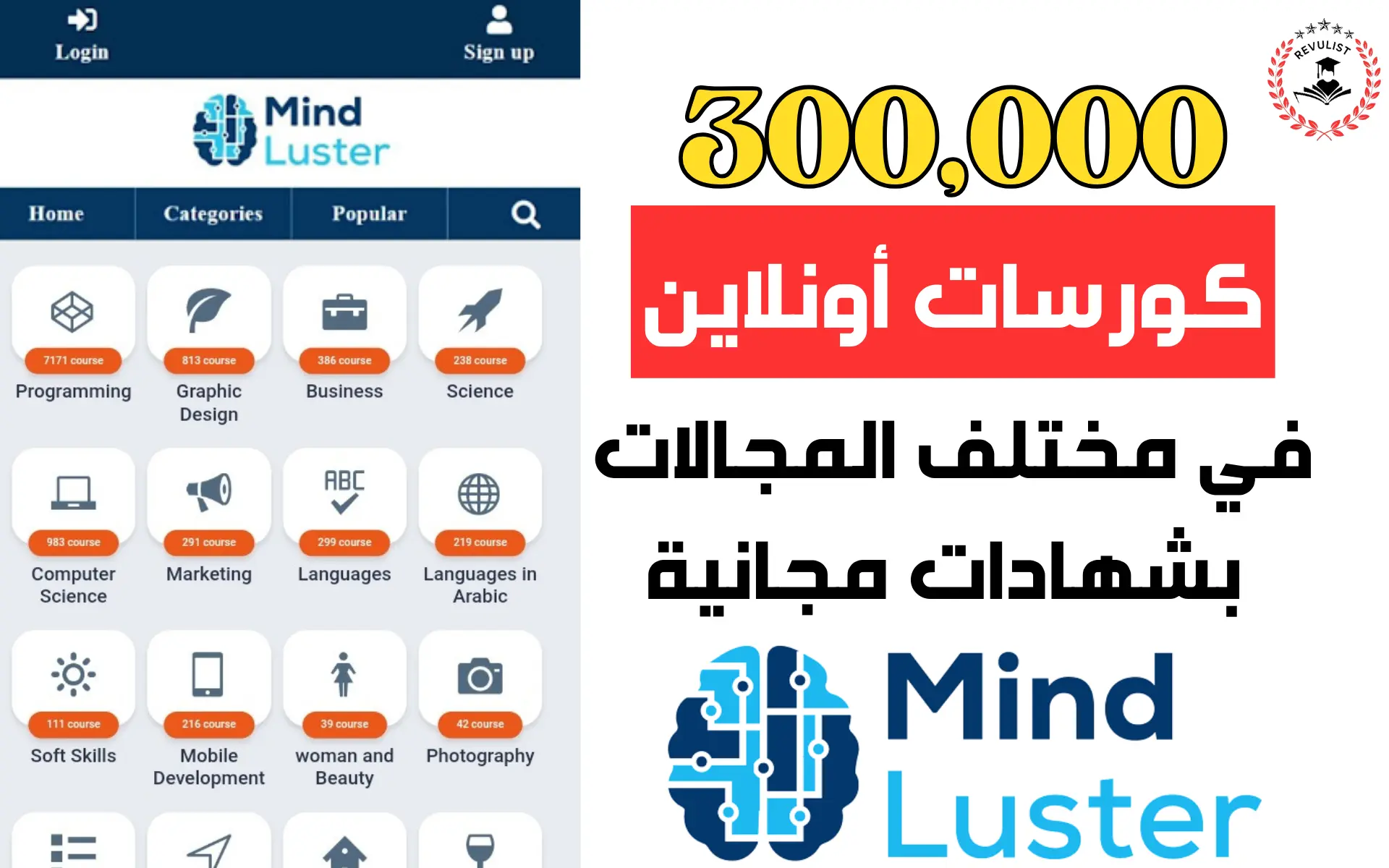 كورسات موقع mind luster المجانية